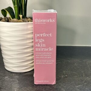 THIS WORKS Perfect Legs Skin Miracle Tinted Serum Vitamin C & E SEALED‎